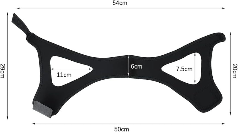 Triangle Breathable Lower Jaw Protective Belt